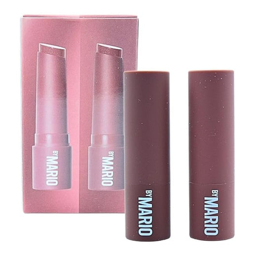Makeup By Mario Mini MoistureGlow On The Go Plumping Lip Serum Duo - Mauve Glow & Mocha Glow