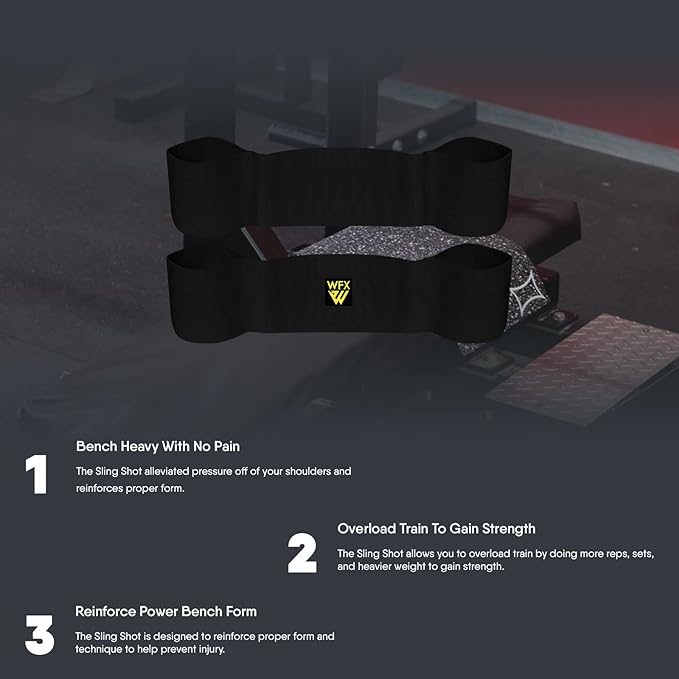 Fitness Bench Press Slingshot Blaster Weightlifting Belts Sling