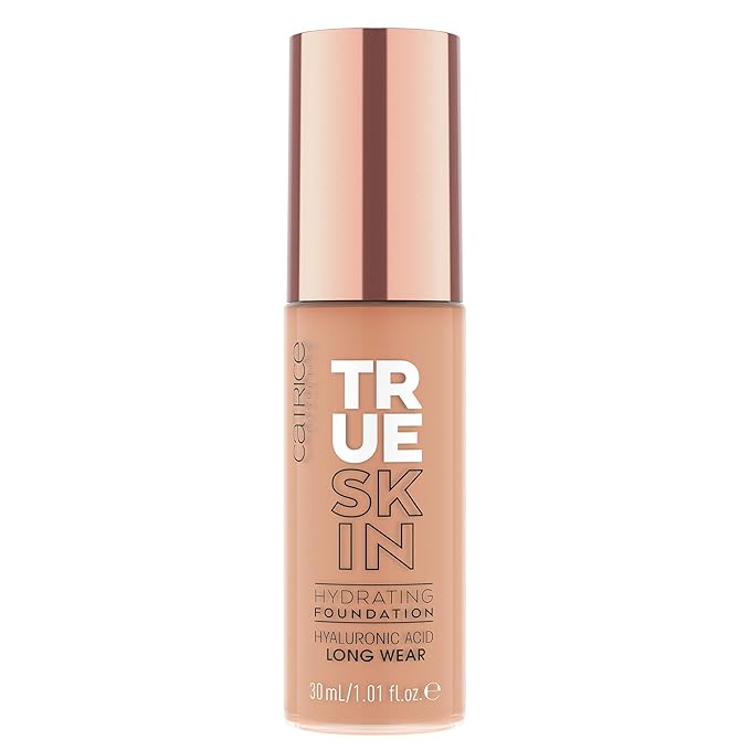 Catrice | True Skin Hydrating Foundation | Lightweight Warm Cinnamon)
