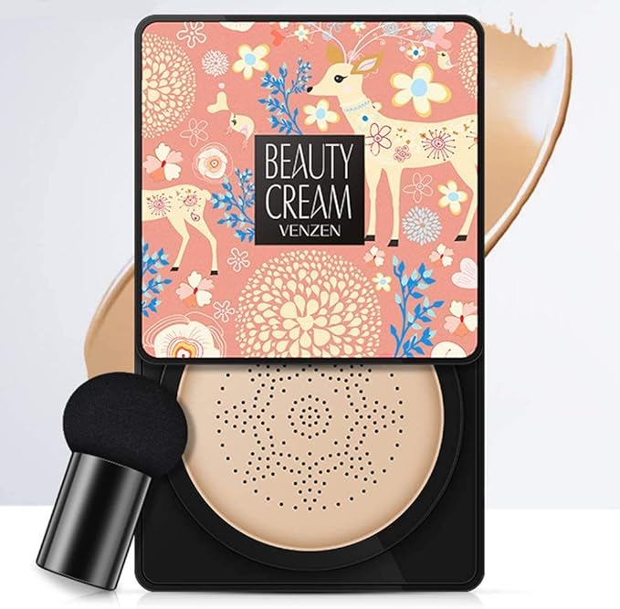 VENZEN Beauty Cream Clear Cover Natural Make Up (#02 Ivory) 20g