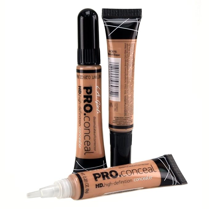 LA Girl HD Pro Conceal High Definition Concealer of 3)