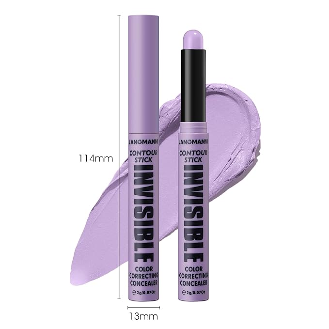 Contour Stick Corrects Skin Tone Bronzer Waterproof Sweat Concealer Yellow