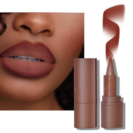 2-in-1 Gradient Lip Liner and Lipstick Lip Combo Set - Achieve Flawless Contour and Gradual Ombre Effect with Easy-to-Use Crayon Form and Cone Tip (02# Dusk, 1 Count (Pack of 1))