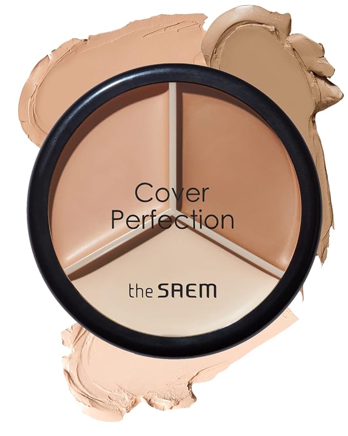 THESAEM Cover Perfection Triple Pot Concealer – 3 Contour Beige