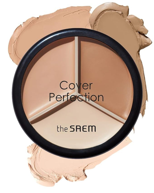 THESAEM Cover Perfection Triple Pot Concealer – 3 Contour Beige