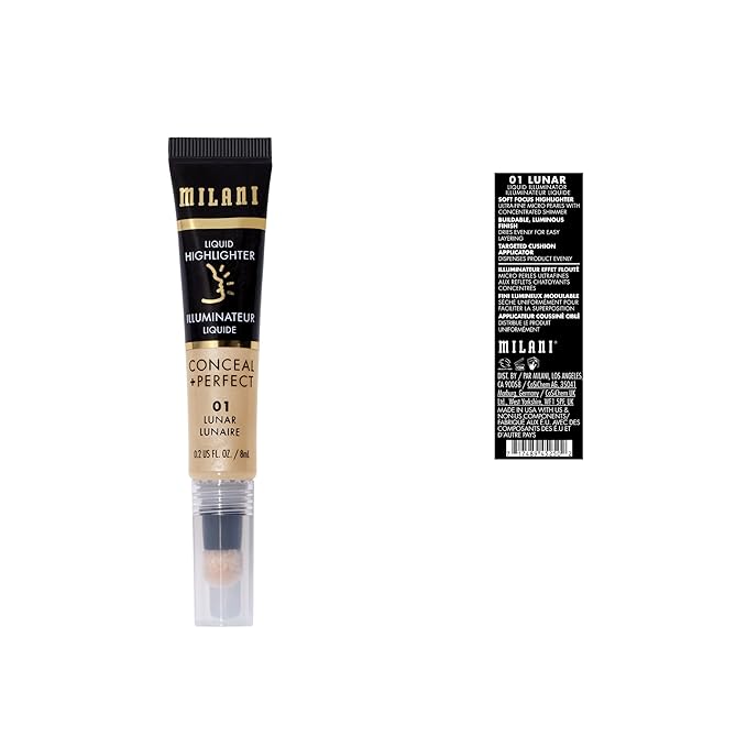 Milani Conceal + Perfect Liquid Highlighter for Added - Lunar