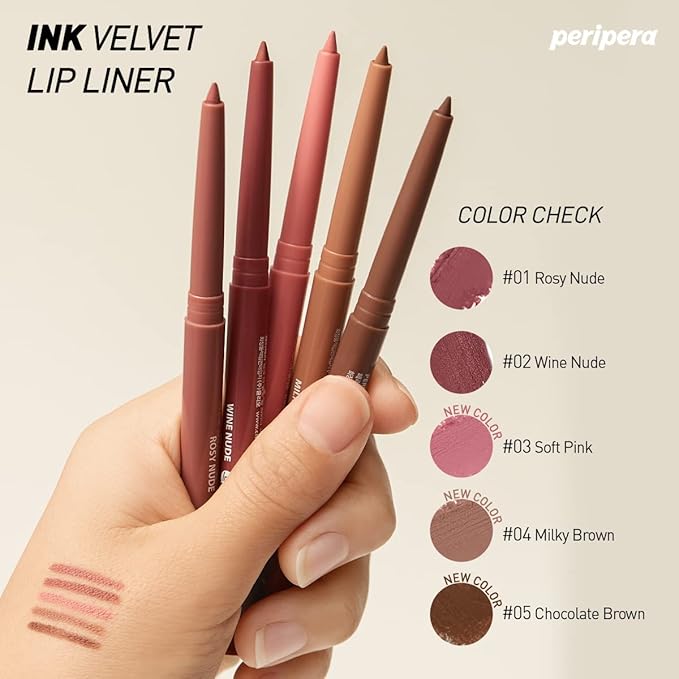 Peripera INK VELVET LIP LINER (003 SOFT PINK) LIP
