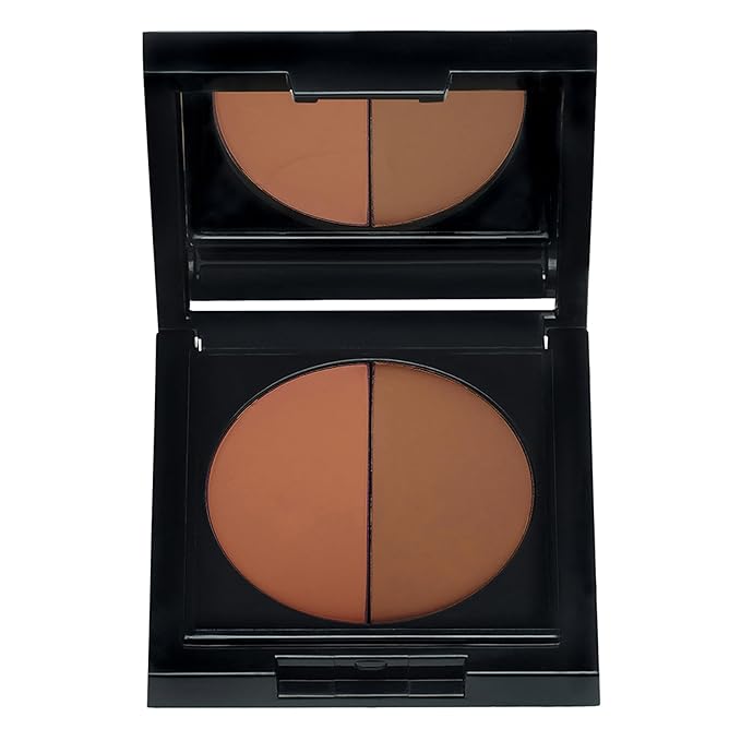 Duo Concealer - Double-Shade Compact Creamy Concealer - 1 Oz