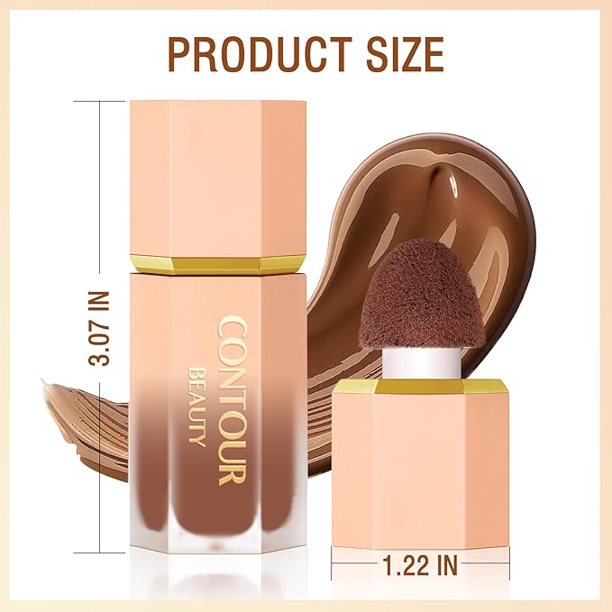 Liquid Contour Stick, Soft Cream Contour Makeup, Liquid
