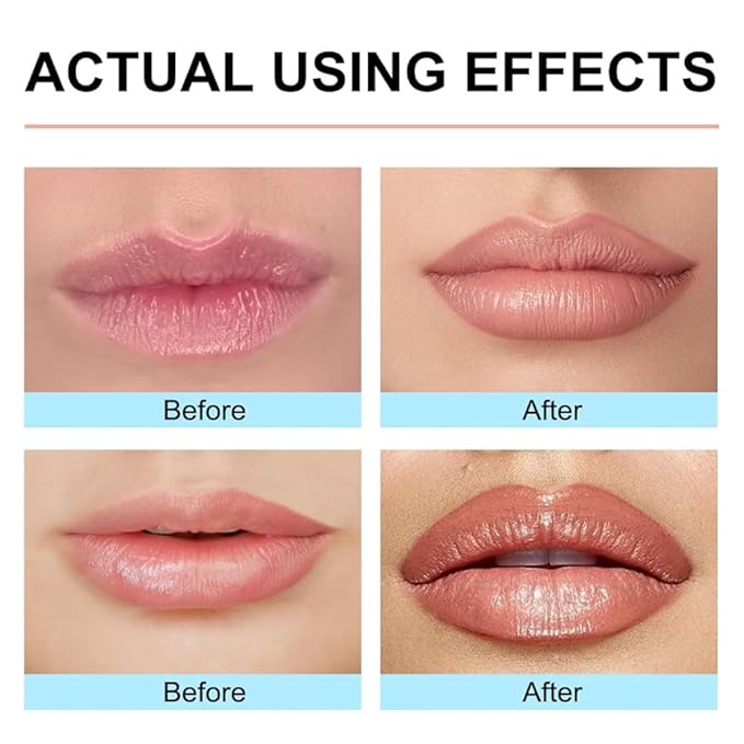 GECOMO Lip Liner Peel Off Lip Liner Tattoo, Peel Off Lip Stain, Long Lasting Lip Stain Peel Off Lip Liner Tattoo Highly Pigmented Lip Tint Stain - Wine Red