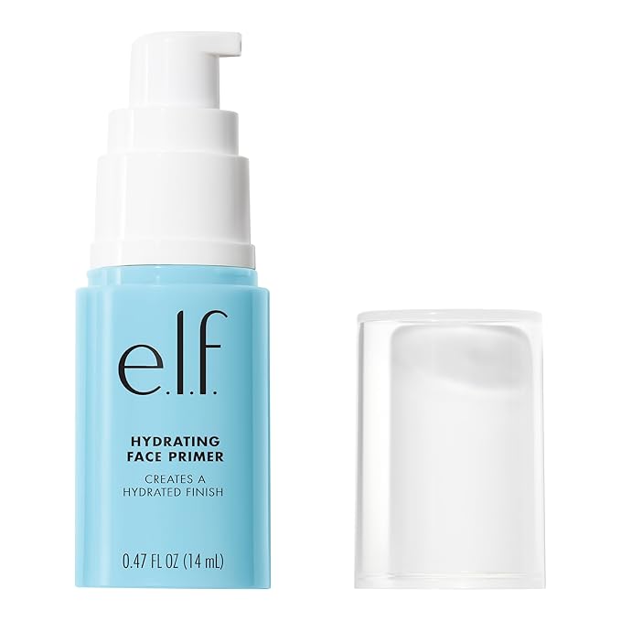 e.l.f. Hydrating Face Primer, Makeup Primer For Flawless, Cruelty-free, Small