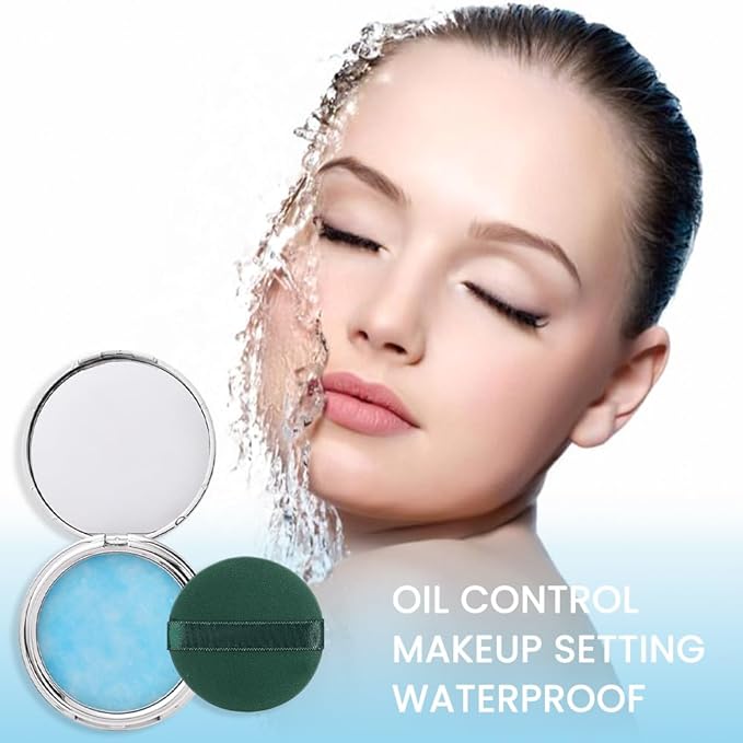 Oil-Controlled Matte Finish Powder: Silky, Skin-Adhering, Natural, Long-lasting,