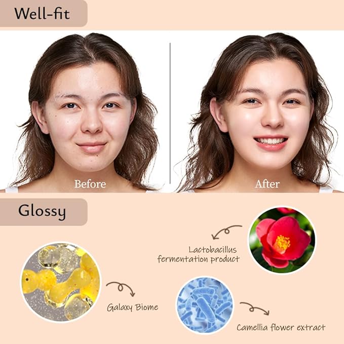 MOONSHOT KOREA Conscious Fit Cushion Foundation Medium Coverage,