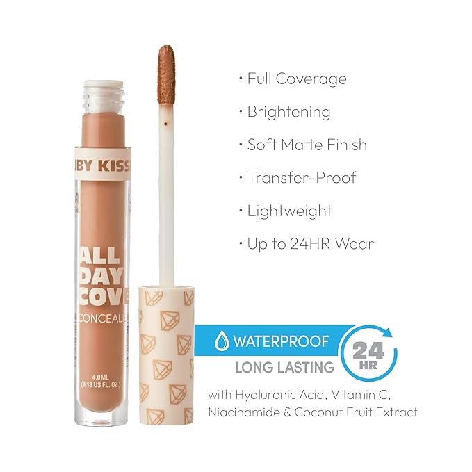 Ruby Kisses All Day Concealer Lightweight Full Coverage