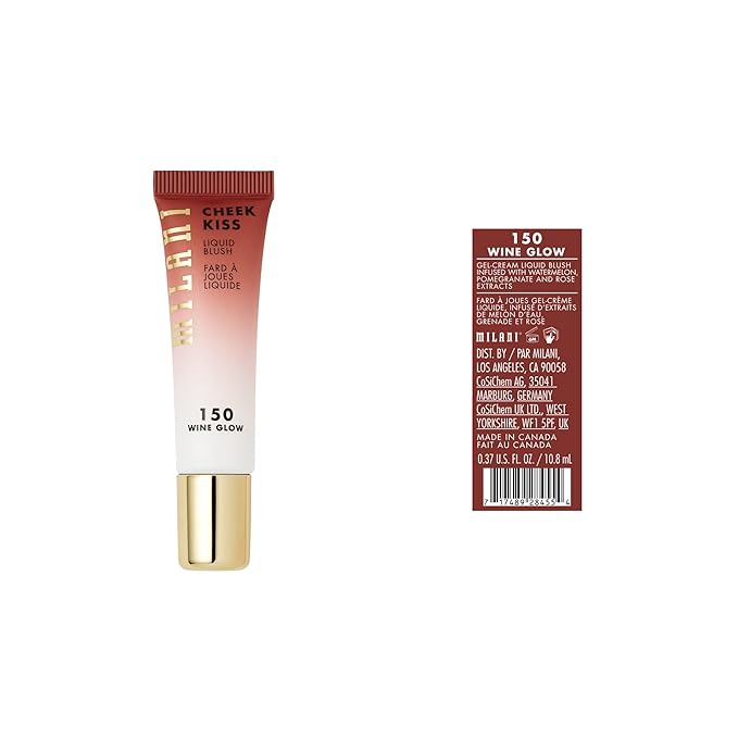 Milani Cheek Kiss Liquid Blush Makeup - Blendable