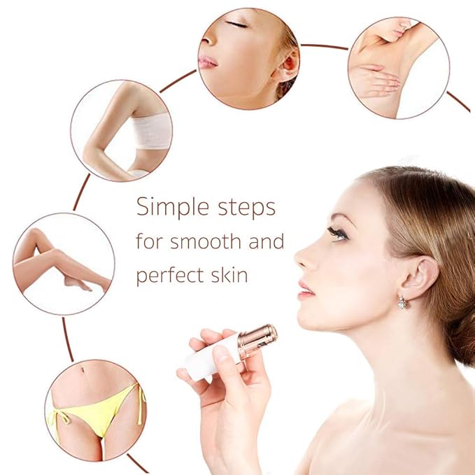 Replacement Heads for Flawless Facial Hair Remover, Replacement Blades for Finishing Touch Flawless Hair Removal Gen 2