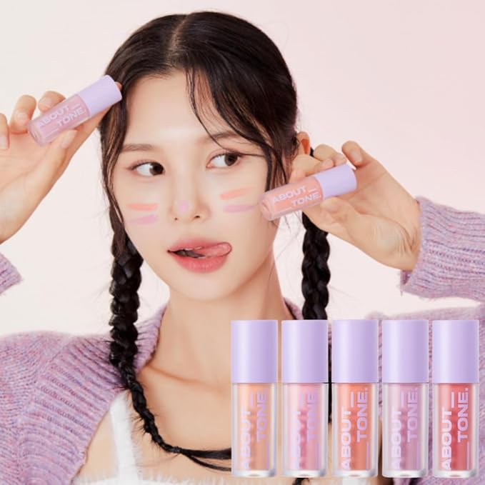 Fluffy Air Blusher 5 Colors - Lightweight Melting DUSTY ROSE)