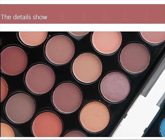 40 color Highly Pigmented Eye Makeup Palette, Matte