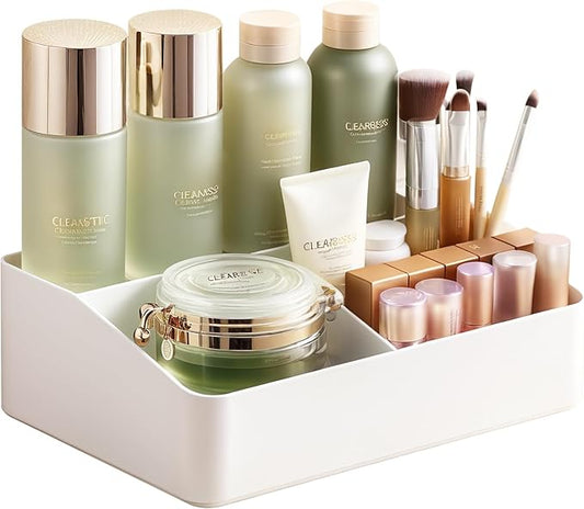 Makeup organizer countertop, plastic cosmetic