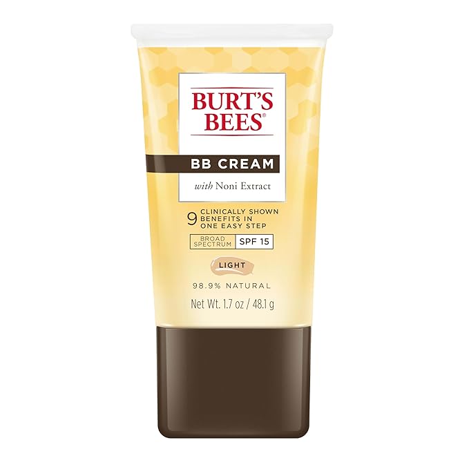 Burt's Bees BB Cream with SPF 15, Light, 1.7 Oz