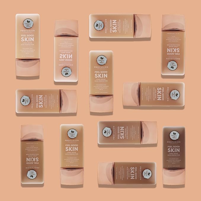Profusion Cosmetics Lightweight Liquid Foundation for a Flawless Light 3