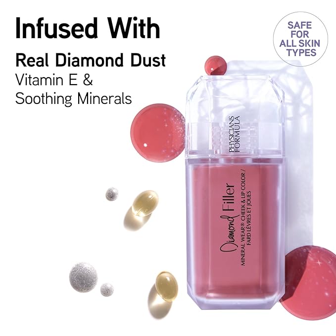 Physicians Formula Mineral Wear®Diamond Filler Cheek & Lip Brilliant Peach