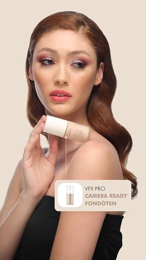 FARMASi Vfx Pro Foundation, Full Coverage Liquid Cream, Light 08 30 ml