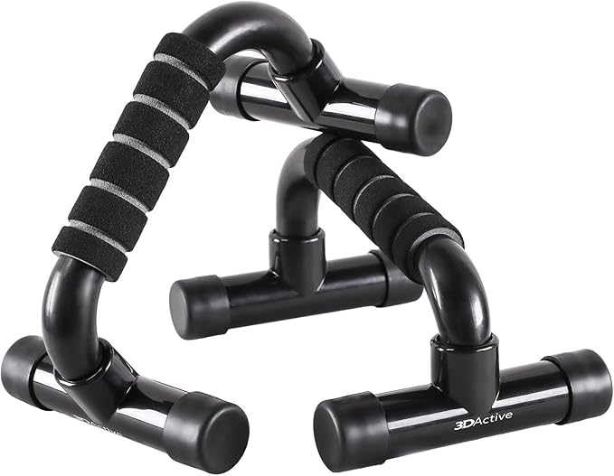 3DActive Push Up Bars for Strength Training and