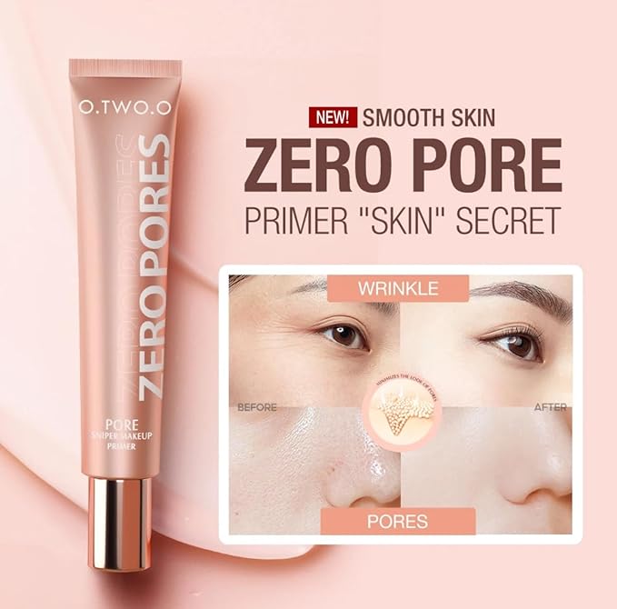 Professional Makeup Primer - Moisturizing, Oil-Free, UV Protection,
