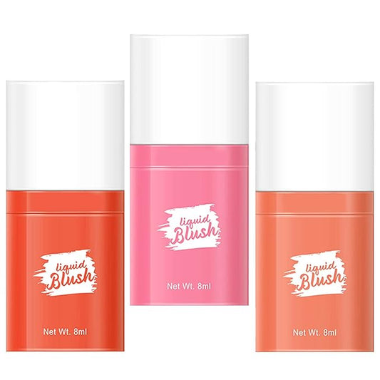 Liquid Blush Make up,Cream Blush for Cheeks,Natural Looking,Lightweight,Breathable Oz (01#02#03#)
