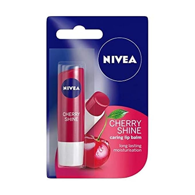 Nivea Cherry Shine Caring Lip Balm