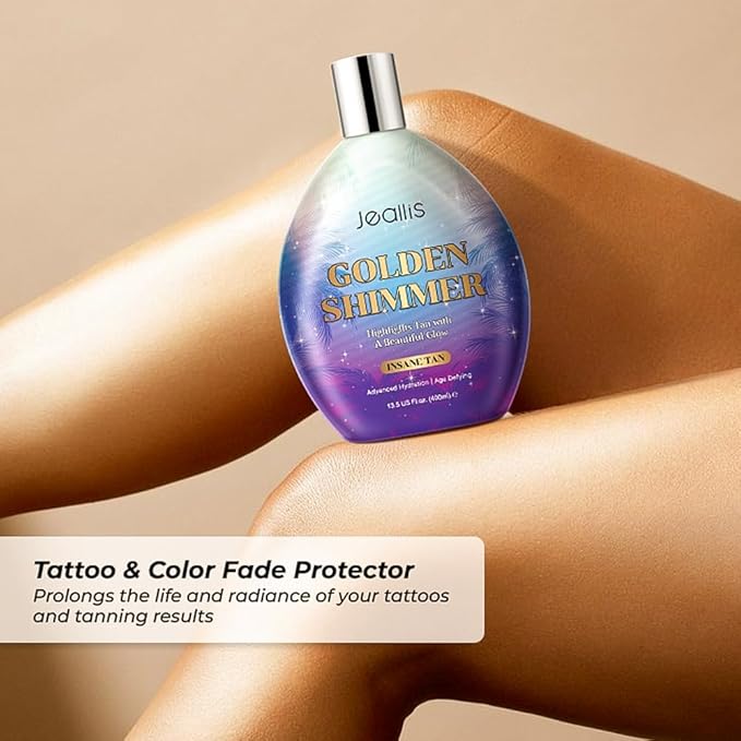 Golden Shimmer Sunbed Tanning Lotion