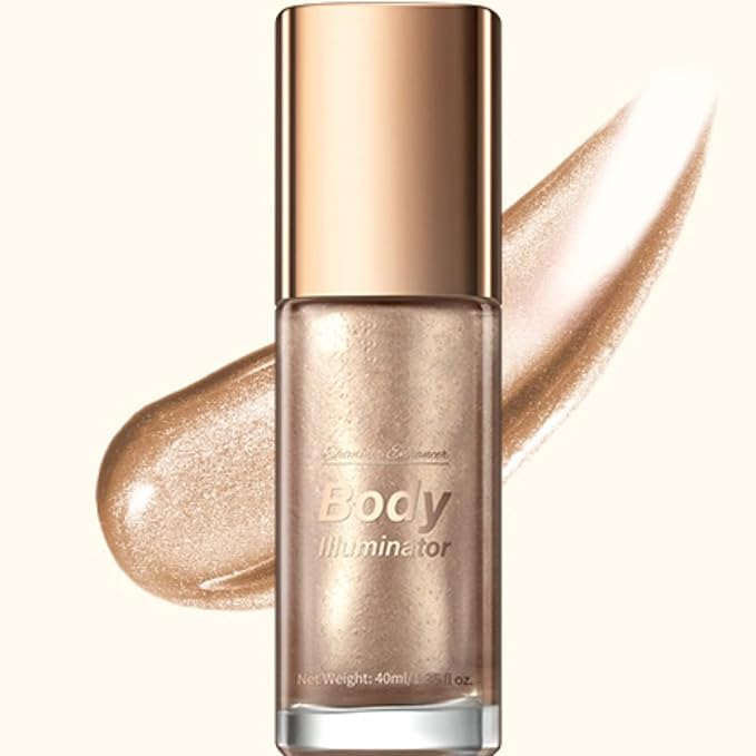 Moisturizing Body Luminizers 5 Colors Smooth and Shimmer Rose Gold) 40ml