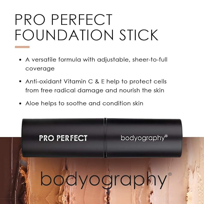 Bodyography Pro Perfect Foundation Stick - Demi-Matte Finish E (Golden)