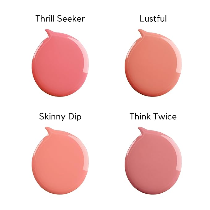 W7 Cheeky Dip Liquid Blusher - Pigmented Colour Thrill-Seeker (Pink)