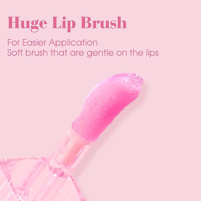 Unidollss MOOD Color Changing Lip Oil - Hydrating, Plumping, Non-Sticky Lip Gloss with Shimmer Finish, Long-Lasting Moisturizing Tinted Lip Balm for Smooth & Glossy Lips