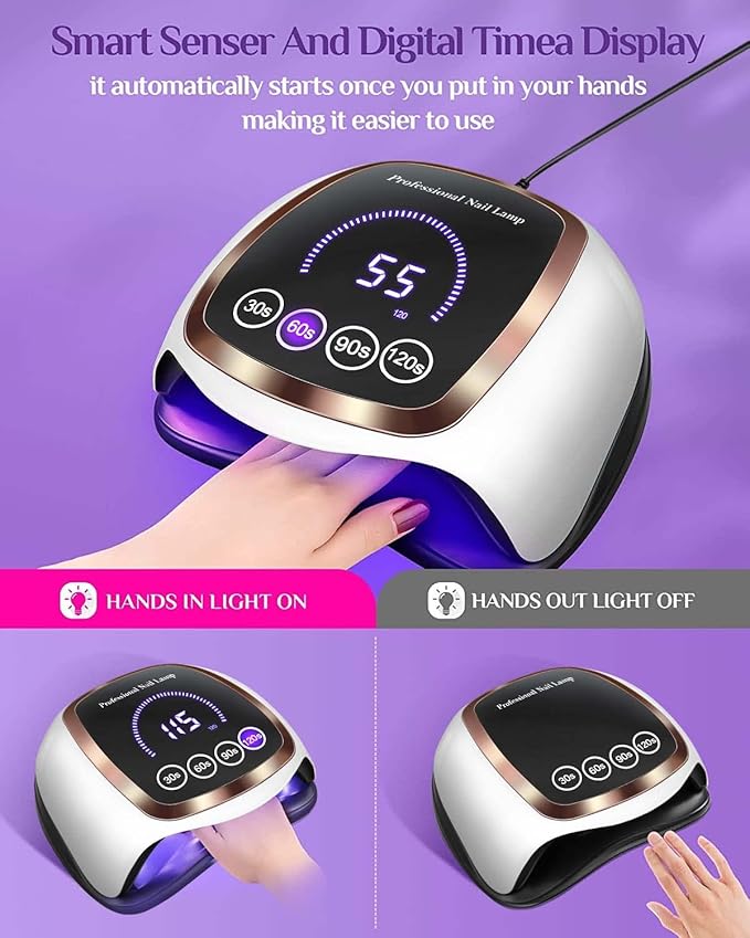Gugusure uv led nail lamp,