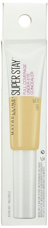 Maybelline New York Super Stay Full Coverage, Brightening, 0.23 Fl Oz