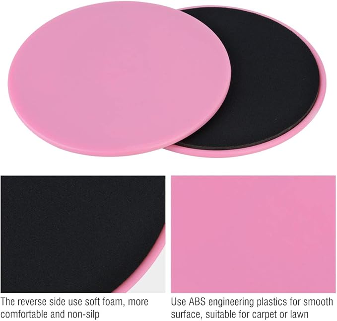 Fitness Disc Slides 2pcs Gliding