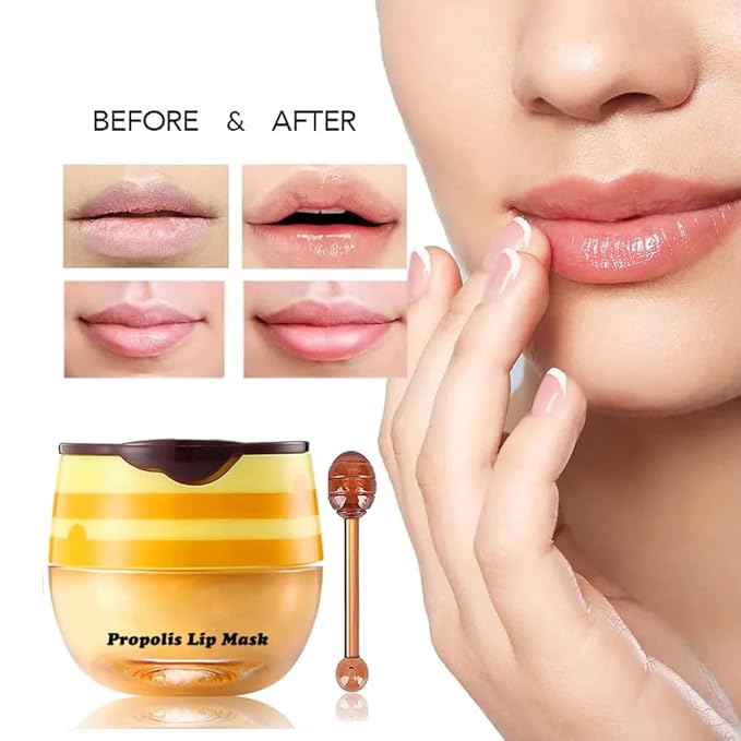 4Pcs Honey Lip Balm Honey Pot