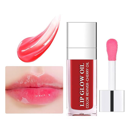 Lip Glow Oil, Hydrating Lip Oil Tinted Lip Glow