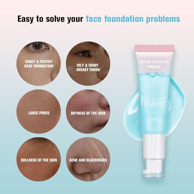 Super Hydrate Primer - Translucent Gel Formula for (03 watermelon)