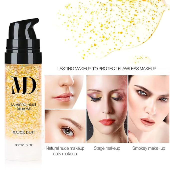 Liquid Primer Set Matte Liquid Full Coverage Oil Makeup Sponge