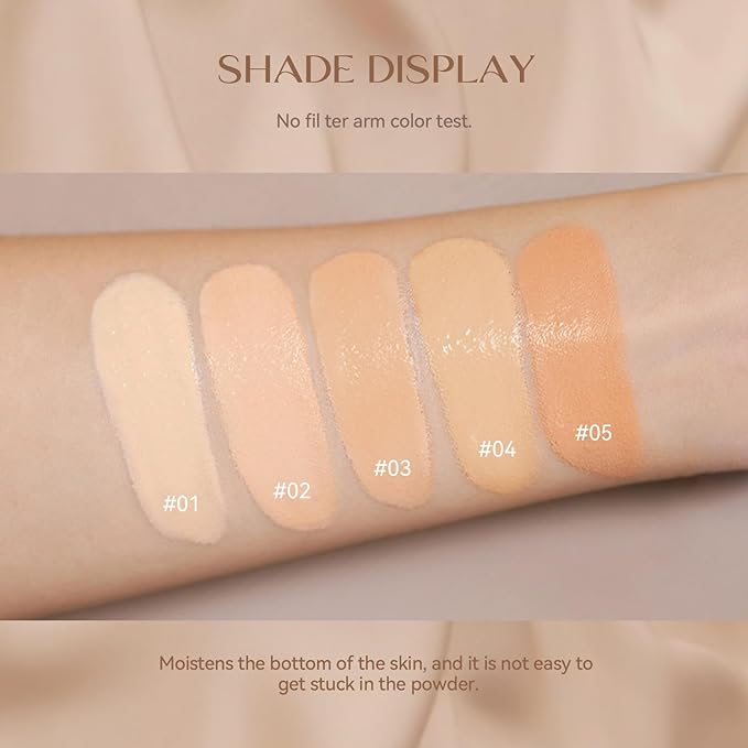 Liquid Foundation,Matte 3-in-iquid Foundation Lightweight, Hydrating CC Cream Cruelty-Free (04) 1 L