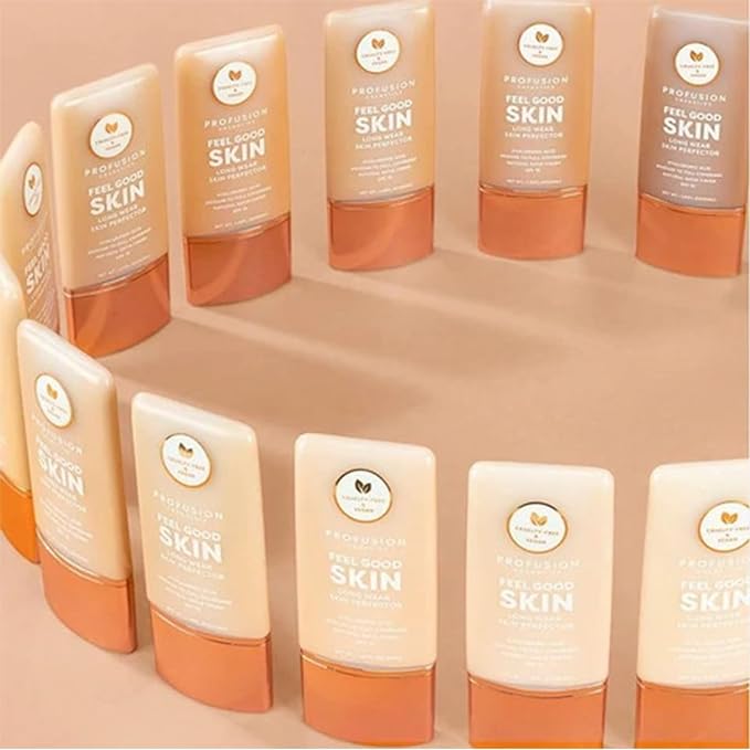 Profusion Cosmetics Lightweight Liquid Foundation for a Flawless Fair 3