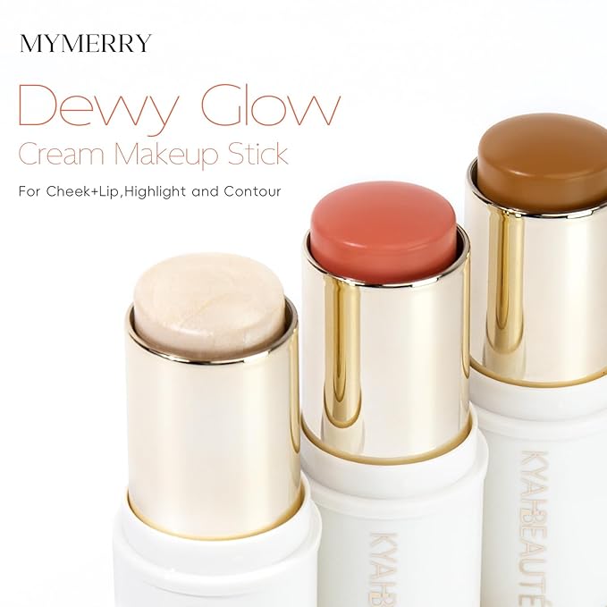 Trio Contour Sticks Set, Highlighter Stick & Bronzer of /1.6fl.oz 45g