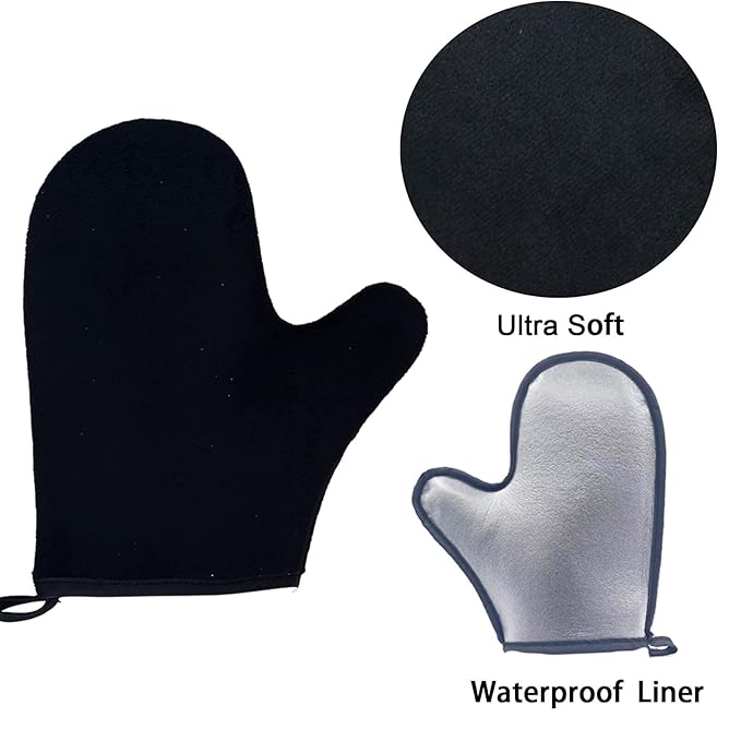 3 Piece Self Tanning Mitt