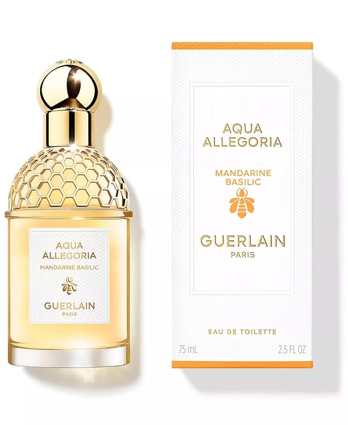 Guerlain Aqua Allegoria Mandarin Basilic Eau De Toilette Spray for Unisex, 2.5 Ounce