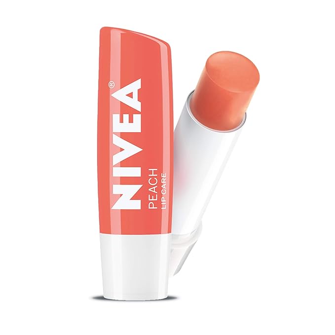 NIVEA Peach Lip Care - Tinted
