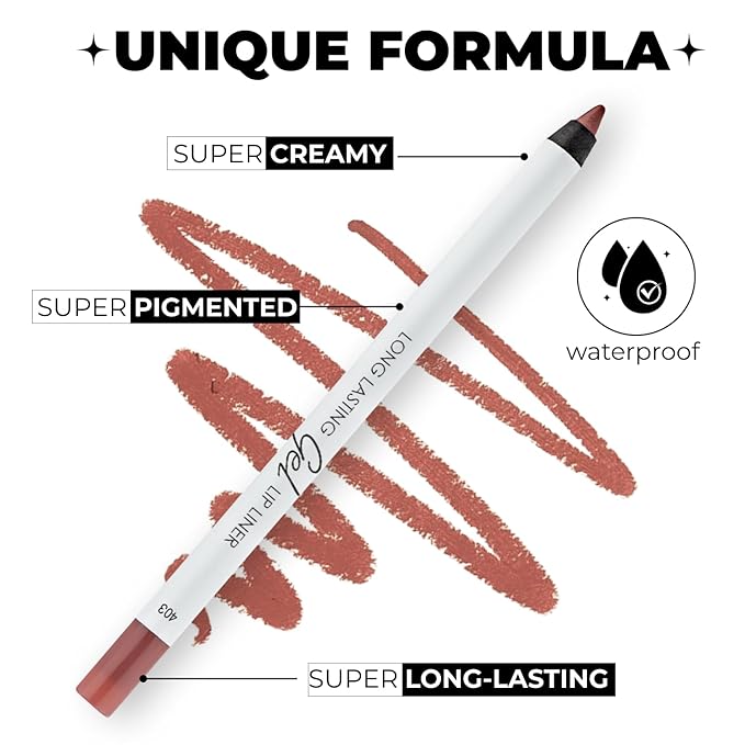Lamel Matte Gel Lip Liner Pencil - Weightless Lip 7g